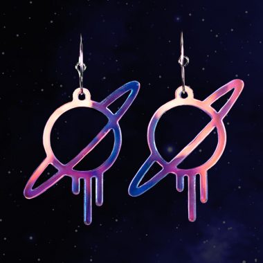 Pendientes NeoPlanet Holográfico 🪐