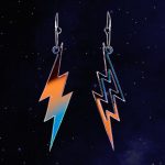 Pendientes Rayos Holográfico