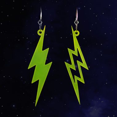 Pendientes Rayos Verde Pendientes Rayos Verde