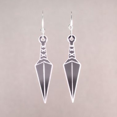 Pendientes Kunai Espejo
