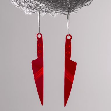 Pendientes Cuchillo Sangre Pendientes Cuchillo Sangre