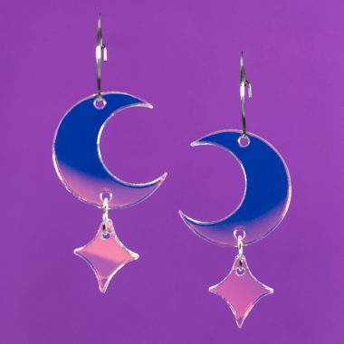 Pendientes Luna y estrella Pendientes Luna y estrella