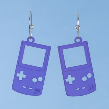 Pendientes GameColor Morado