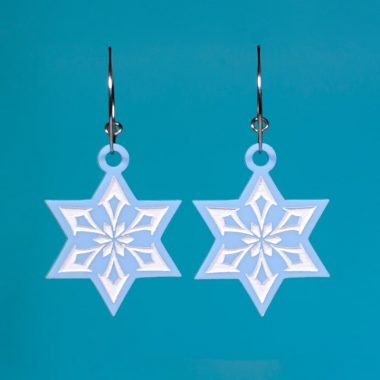 Pendientes Genshin Cryo Pendientes Genshin Cryo