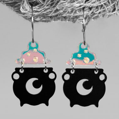 Pendientes Caldero Mágico Holo Pendientes Caldero Mágico Holo