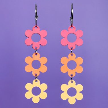 Pendientes Flowers Yellow Orange 💛 Pendientes Flowers Yellow Orange 💛