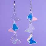 Pendientes Mariposas Brillo