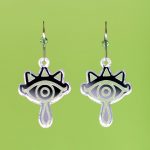 Pendientes sheikah zelda efecto espejo