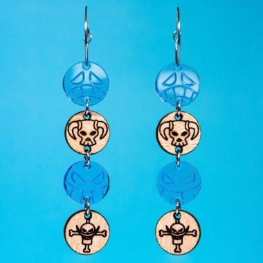 Pendientes Ace anime manga One Piece Pendientes Ace anime manga One Piece