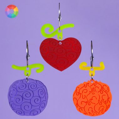 Pendientes frutas del diablo gomu gomu y mera mera Pendientes frutas del diablo gomu gomu y mera mera