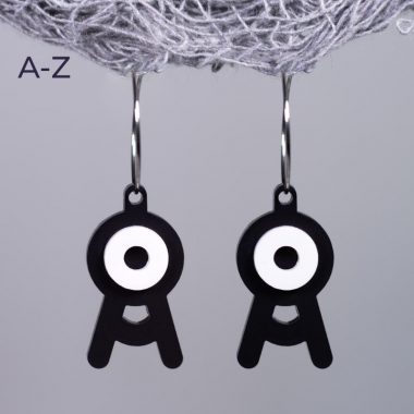 Pendientes unown figuras videojuego anime Pendientes unown figuras videojuego anime