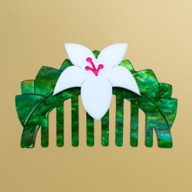 Pinza para el pelo Mulan peine flor Pinza para el pelo Mulan peine flor