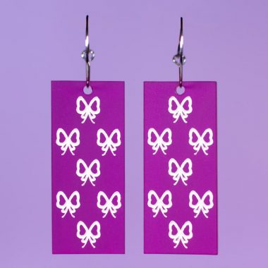 Pendientes de metacrilato acrílicos de Shinobu y Kanao de Kimetsu no Yaiba, Guardianes de la Noche Pendientes de metacrilato acrílicos de Shinobu y Kanao de Kimetsu no Yaiba, Guardianes de la Noche