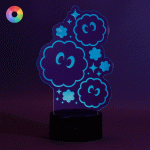 Lámpara led Susuw de colores