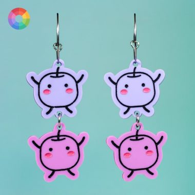 Pendientes junimo colores Stardew Valley Pendientes junimo colores Stardew Valley
