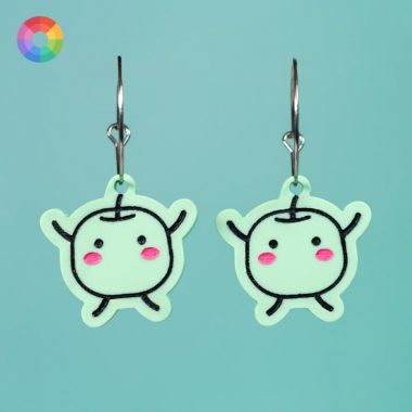 Pendientes junimo colores Stardew Valley Pendientes junimo colores Stardew Valley