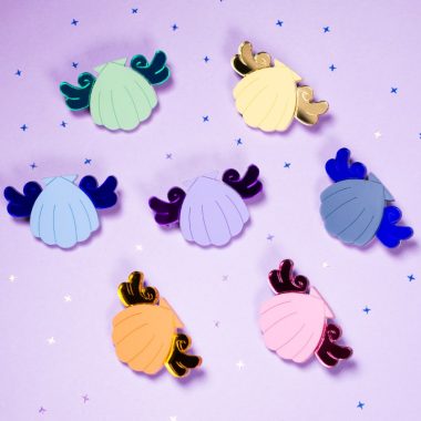 mermaid melody conchas de colores,. accesorios pinzas para el pelo mermaid melody conchas de colores,. accesorios pinzas para el pelo
