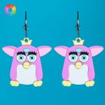 Pendientes Furby de colores