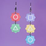 Pendientes Juegio del Calamar juego Goggi Squid Games