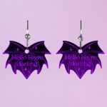 Pendientes literarios de Velaris Acotar hello Feyre espejo morado