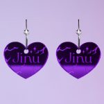 Pendientes película K-Pop: Demon Hunters. Pendientes Huntrix K-pop