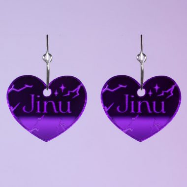 Pendientes película K-Pop: Demon Hunters. Pendientes Huntrix K-pop