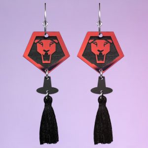 Pendientes película K-Pop: Demon Hunters. Pendientes Huntrix K-pop