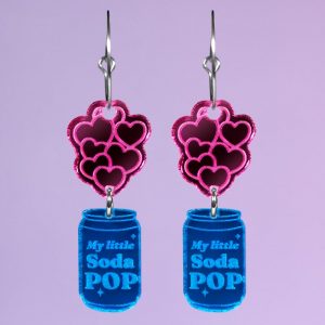 Pendientes película K-Pop: Demon Hunters. Pendientes Huntrix K-pop