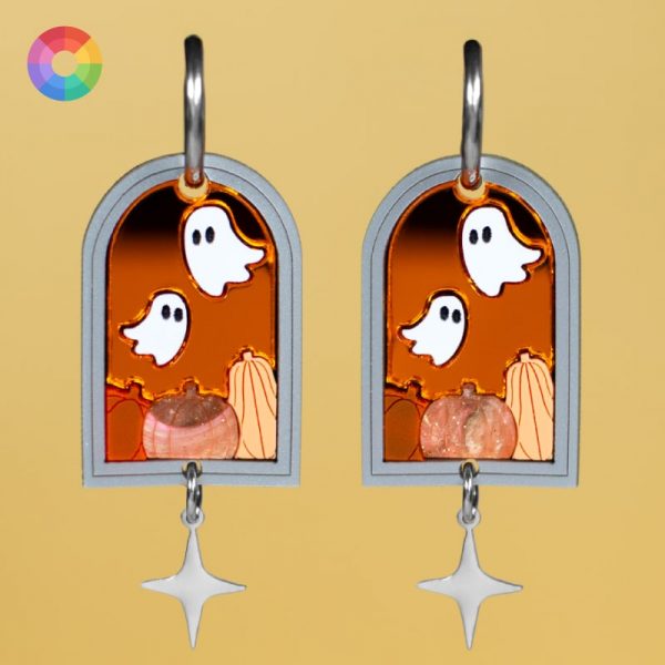 Pendientes Cozy Spooky 👻 - Imagen 2