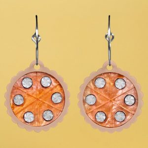 Pendientes pastel de calabaza otoño de neoplanet