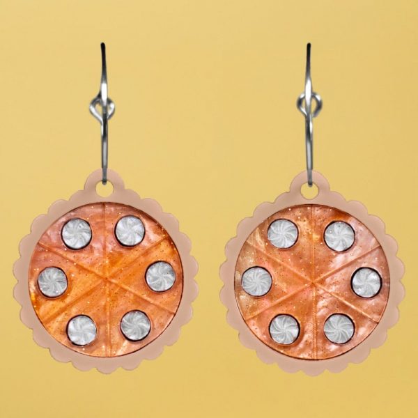 Pendientes pastel de calabaza otoño de neoplanet