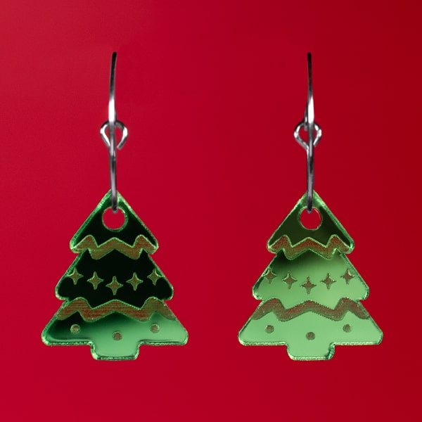 Pendientes Mini Árbol Navidad 🎄