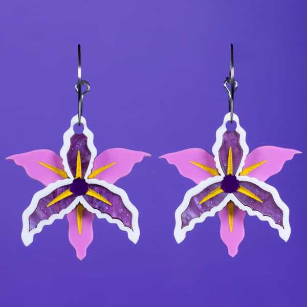 Pendientes Lirio 💜