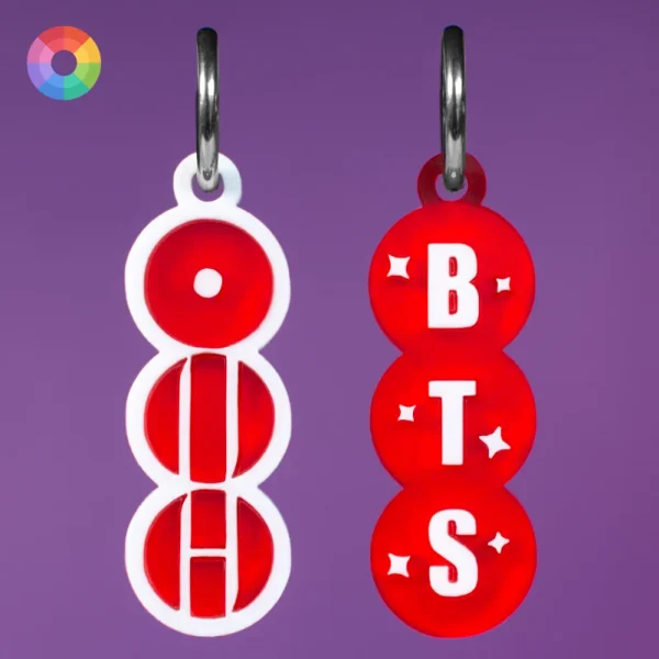 Pendientes inspirados en Arirang de BTS estilo K-pop para fans ARMY Pendientes inspirados en Arirang de BTS estilo K-pop para fans ARMY