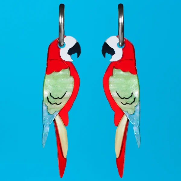 Pendientes Loro 🦜 Pendientes Loro 🦜