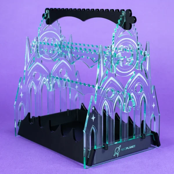Joyero expositor con forma de catedral gótica Neoplanet para guardar y organizar pendientes y accesorios Joyero expositor con forma de catedral gótica Neoplanet para guardar y organizar pendientes y accesorios