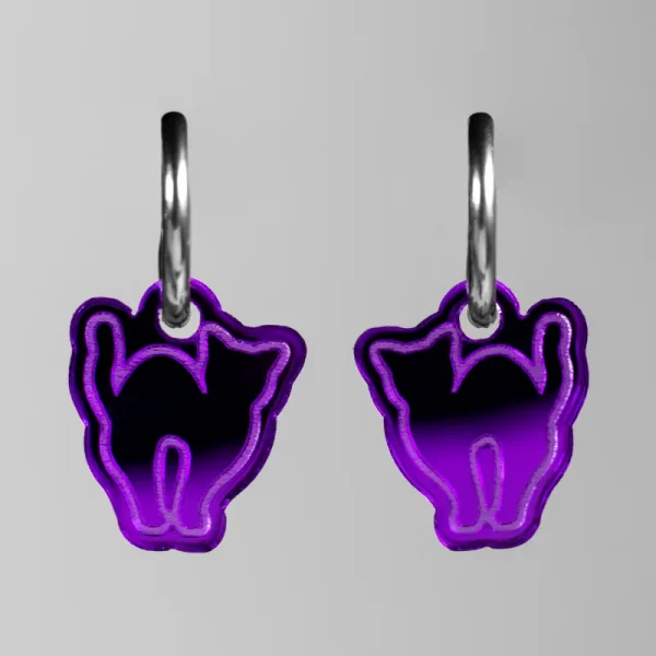 Pendientes Mini Gatos Halloween 🐈⬛ Pendientes Mini Gatos Halloween 🐈⬛