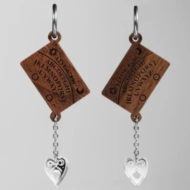 Pendientes Tablero Ouija 🖤 Pendientes Tablero Ouija 🖤
