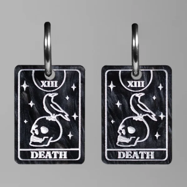 Pendientes Tarot Death 💀 Pendientes Tarot Death 💀